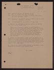Letters on selection of USS Oriskany (CVA-34) for supply operations